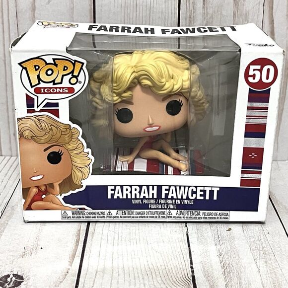 Funko Pop! Vinyl Farrah Fawcett Red Bathing Suit #50 - Picture 1 of 8